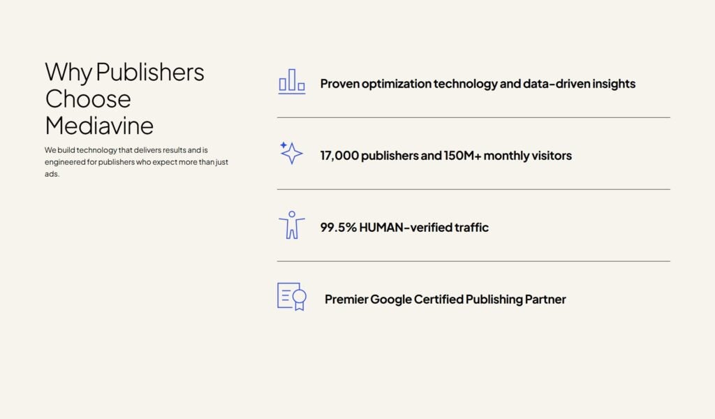Why Publishers Choose Mediavine