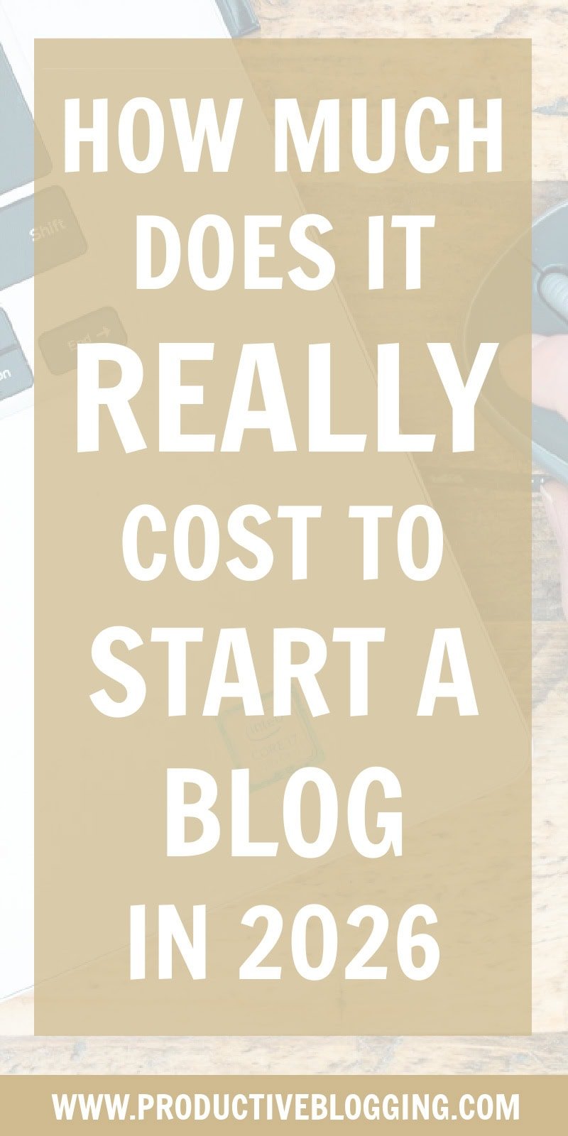 How much does it really cost to start a blog in 2026